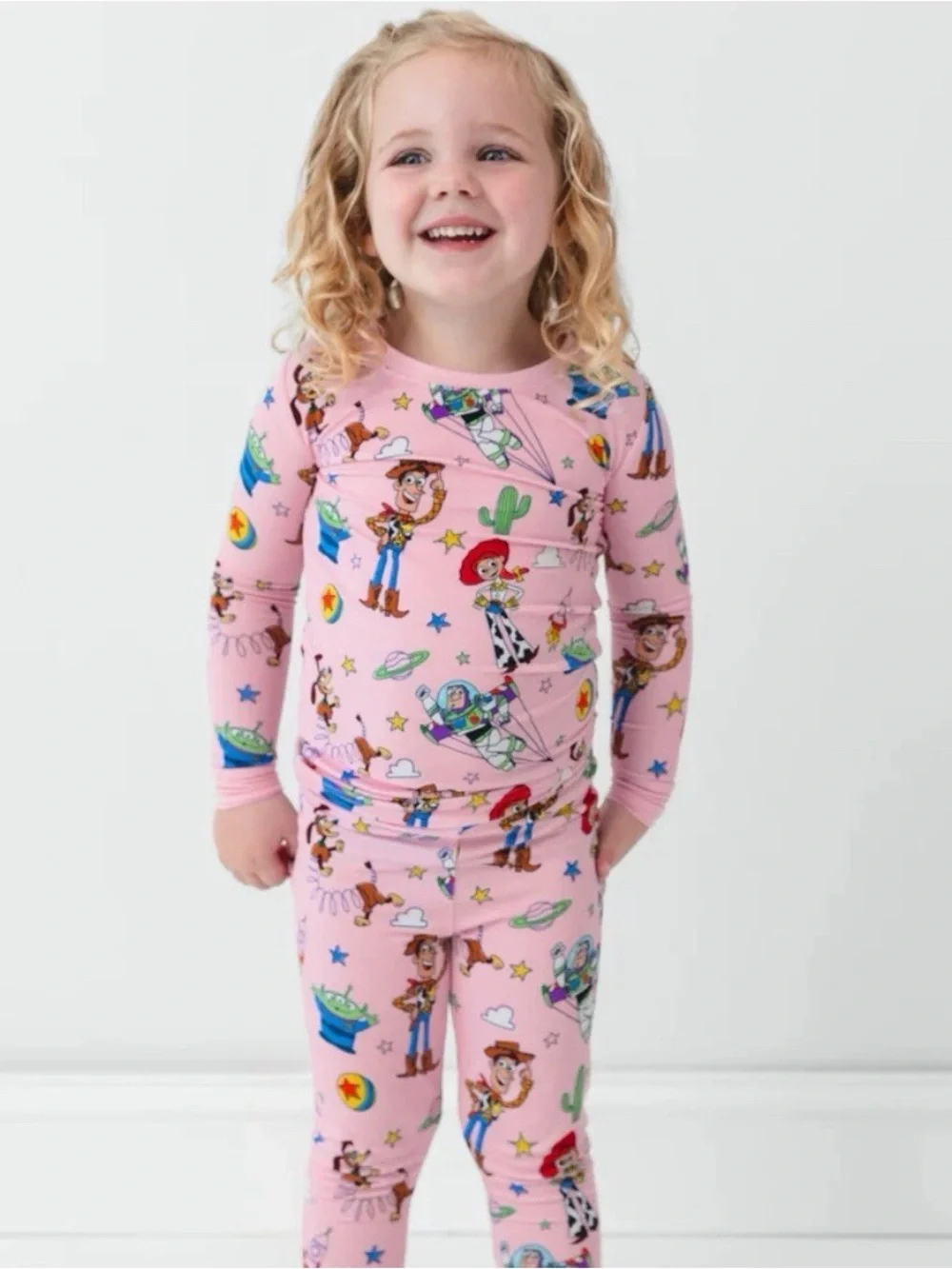 Disney Little Sleepies Toy Story Pink Pajamas